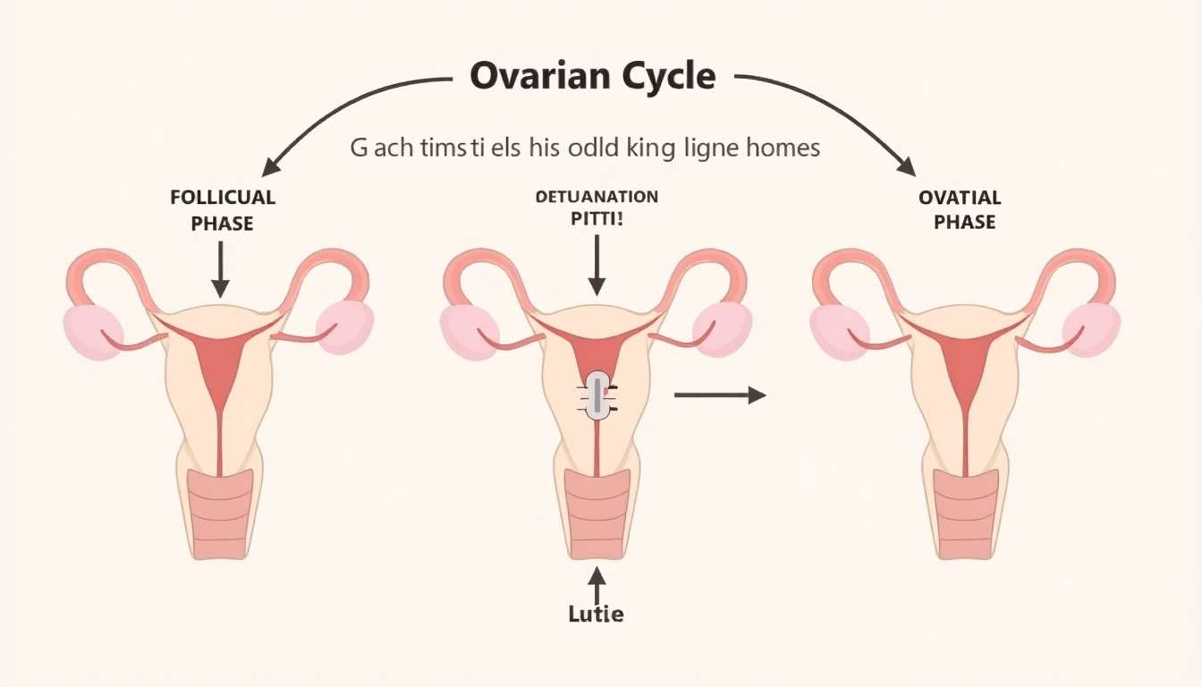 Illustration of LH hormone interaction