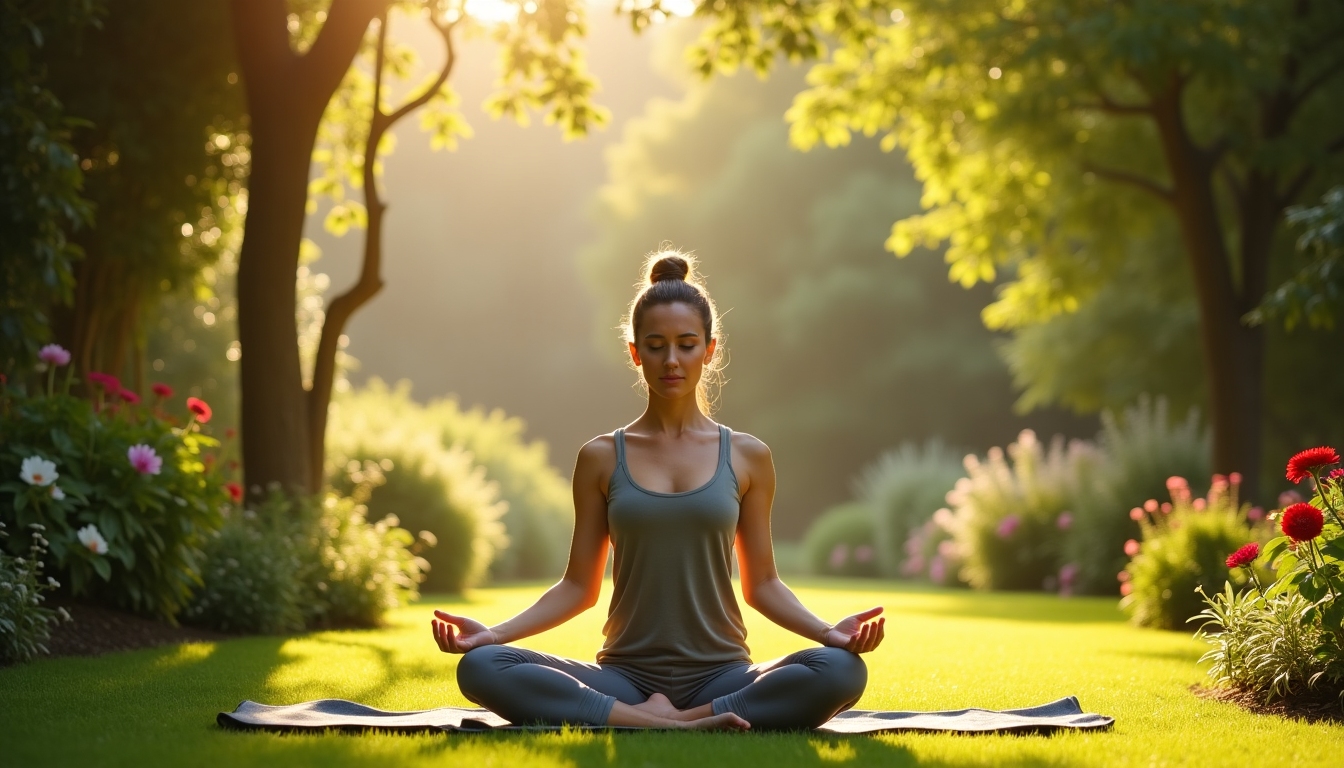 Reducing stress with yoga during infertility