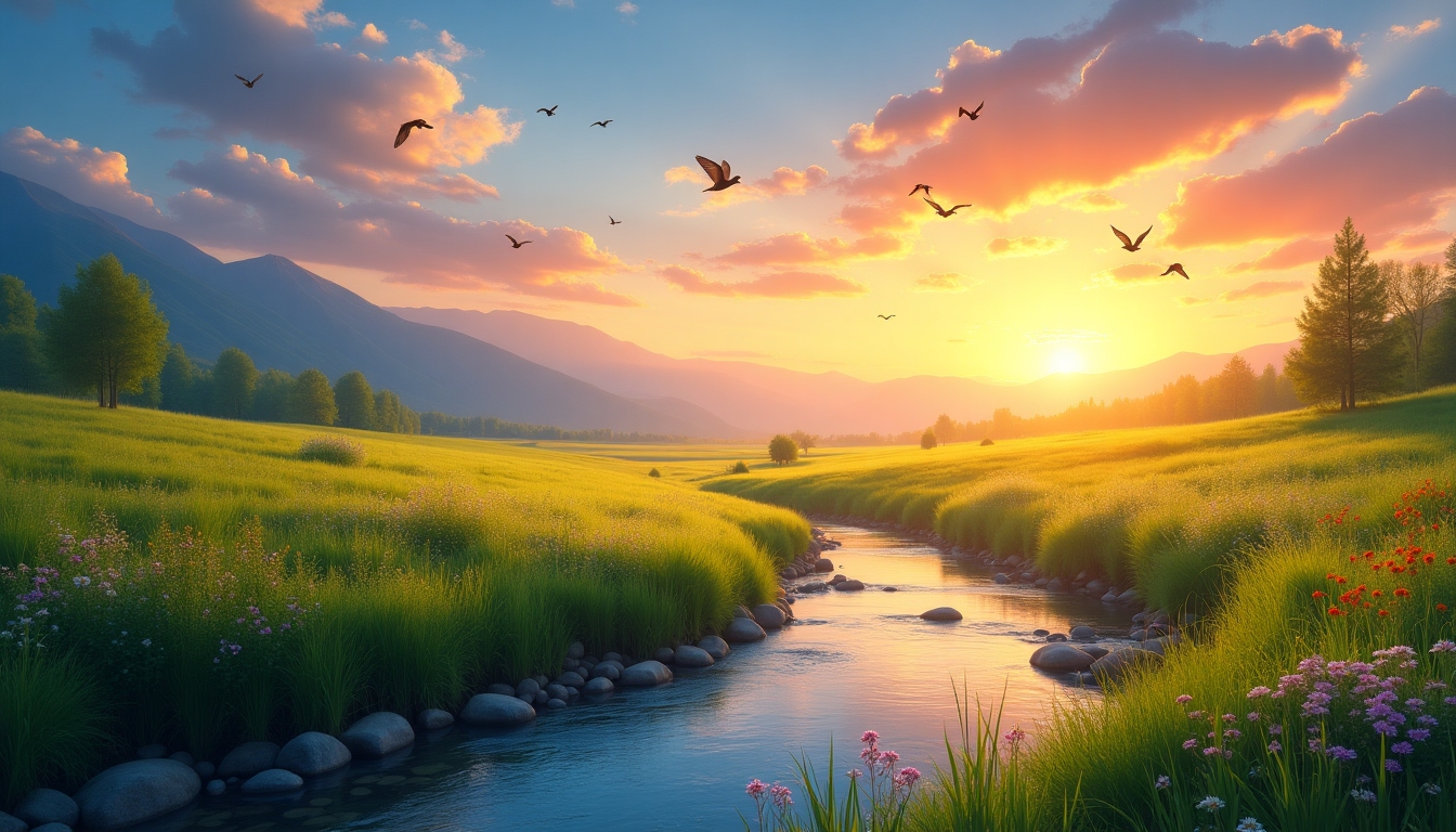 A peaceful nature scene symbolizing hope and future possibilities for women considering fertility preservation.