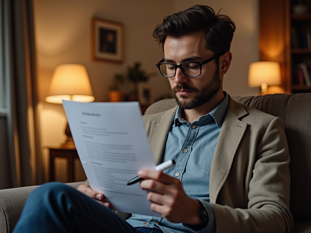 Man signing sperm banking consent