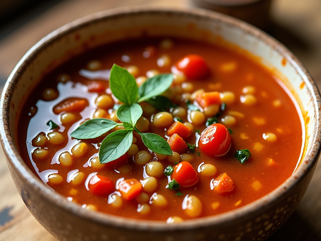 Lentil soup for fertility