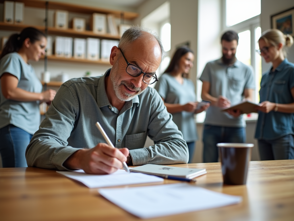 Applying for financial assistance at a non-profit organization