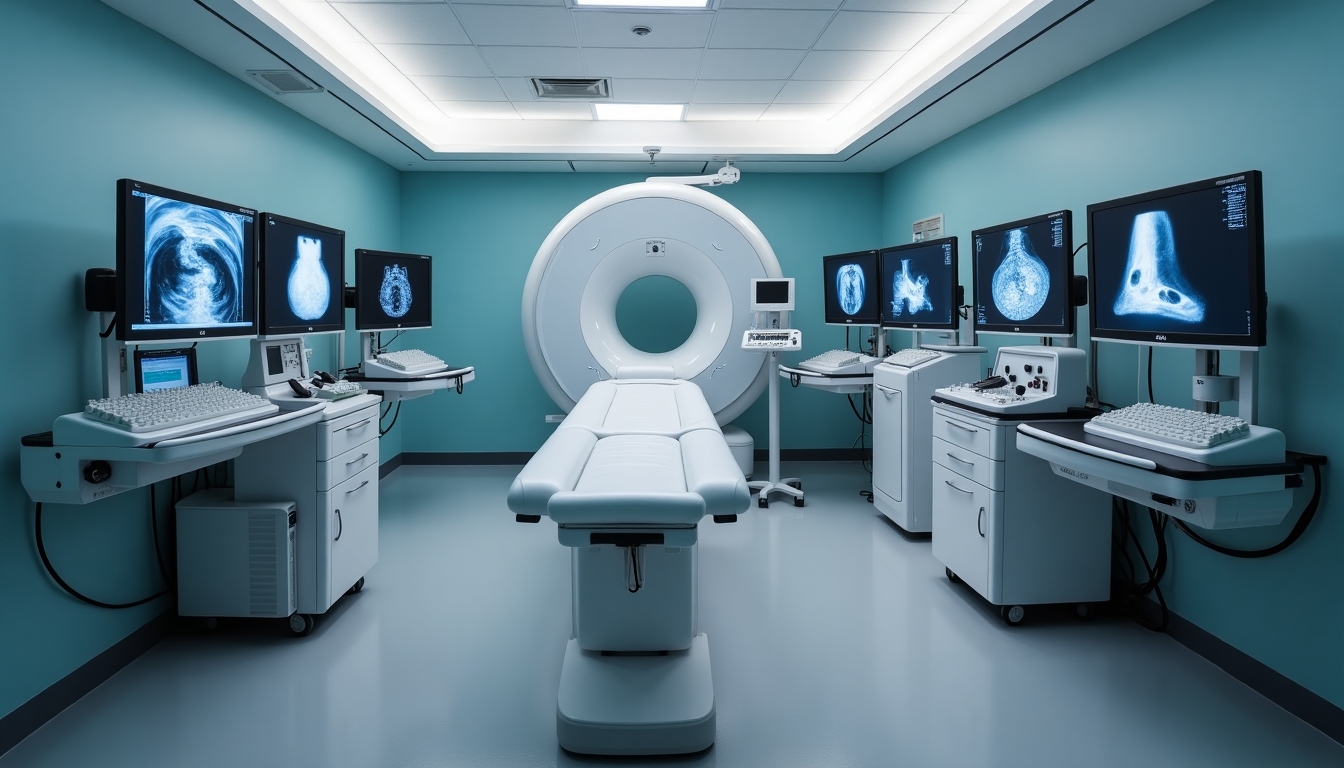 Image displaying medical technology used for diagnostics