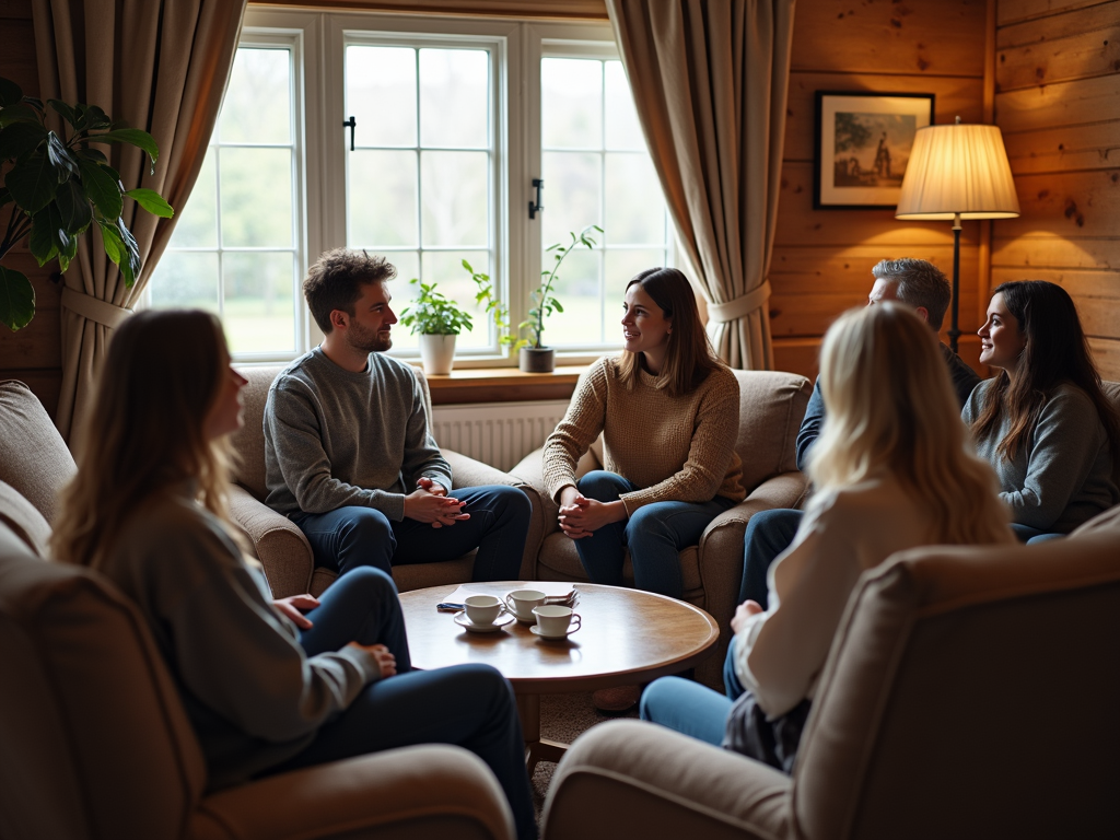 People in an infertility support group