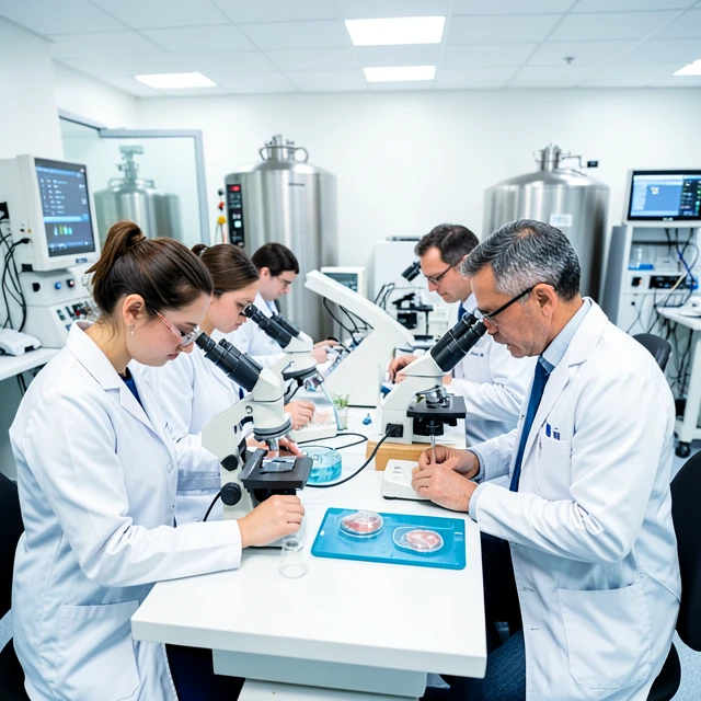 Fertility lab with preservation tech