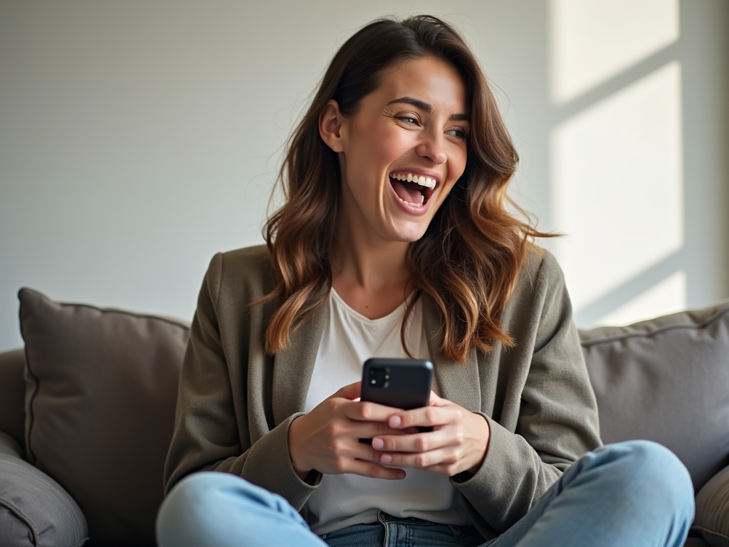 Woman scheduling test
