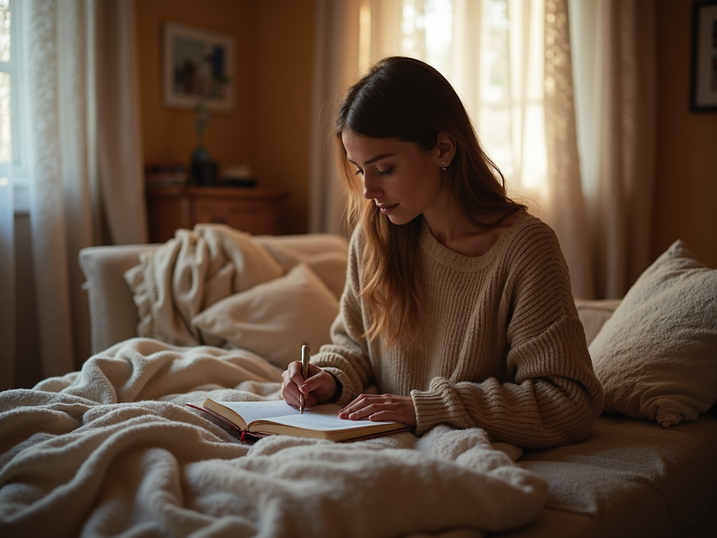 Woman reflecting on fertility journey
