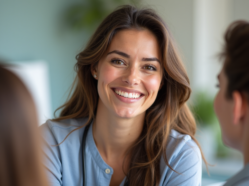 Woman with PCOS embracing her fertility journey with optimism.