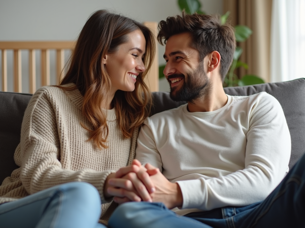 A couple hoping for a baby