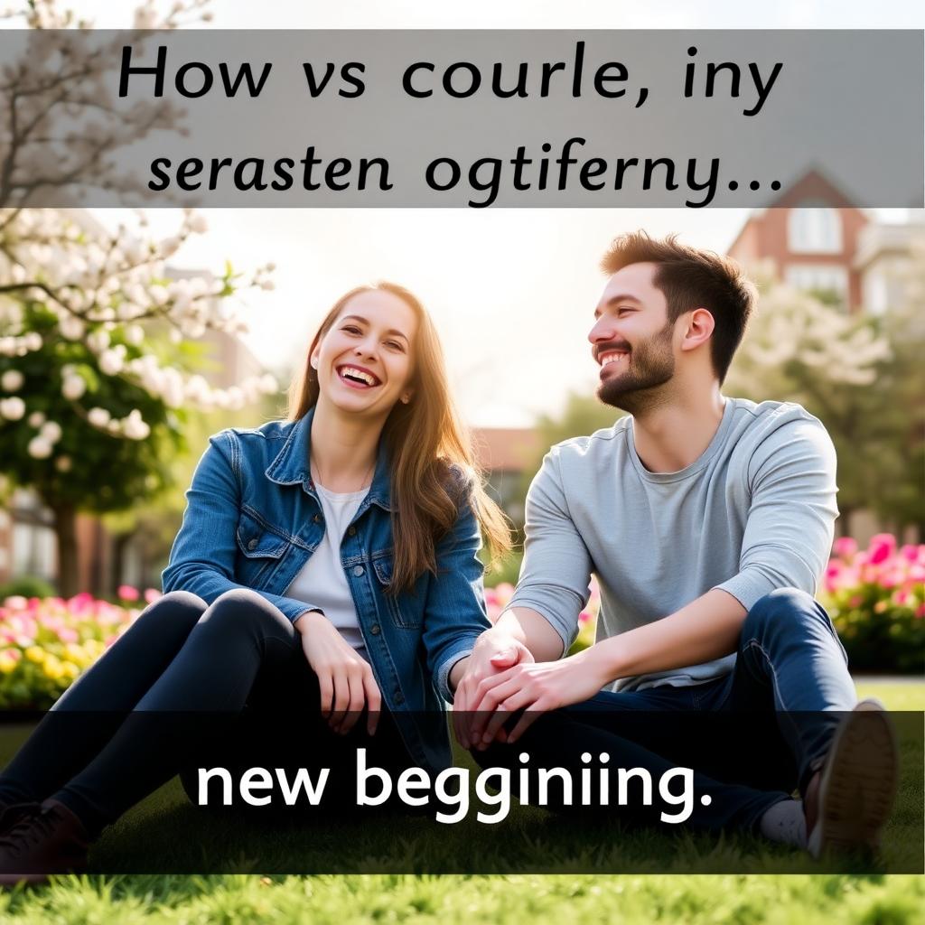 A couple in a park, symbolizing hope after chemotherapy and fertility challenges.