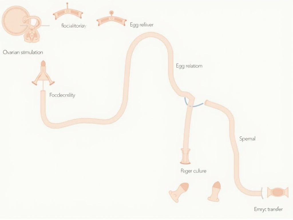 IVF process diagram