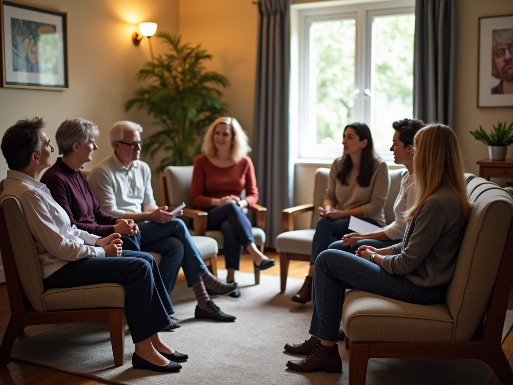 Support group for individuals undergoing IVF treatment.