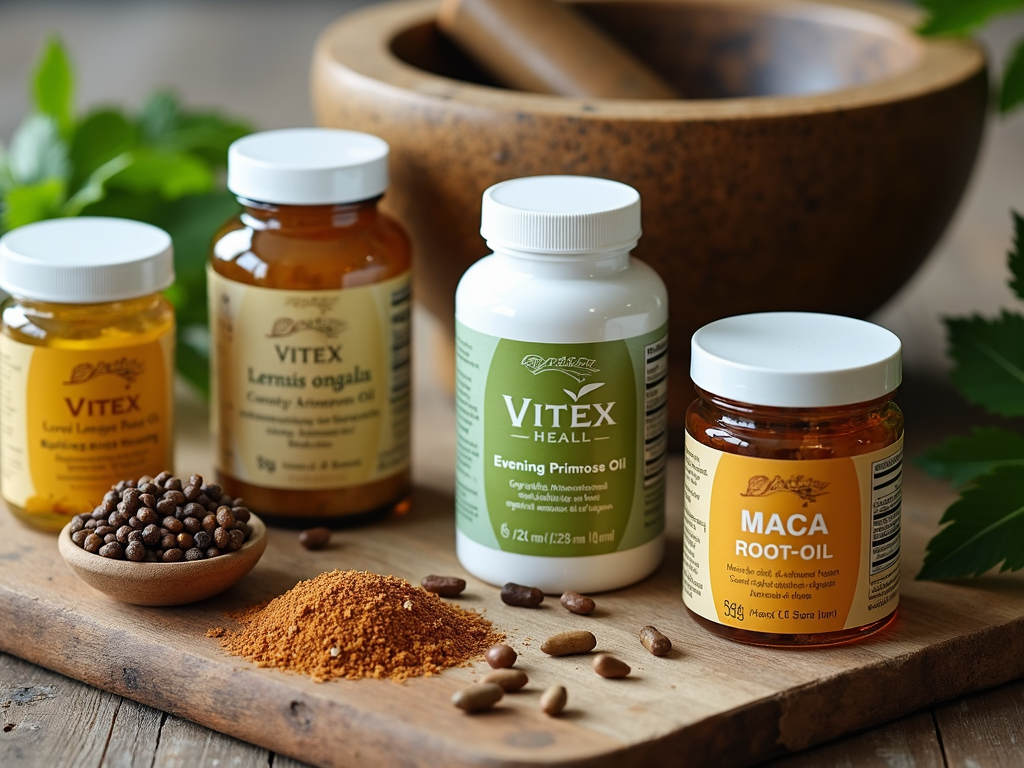 Herbal supplements for fertility support.
