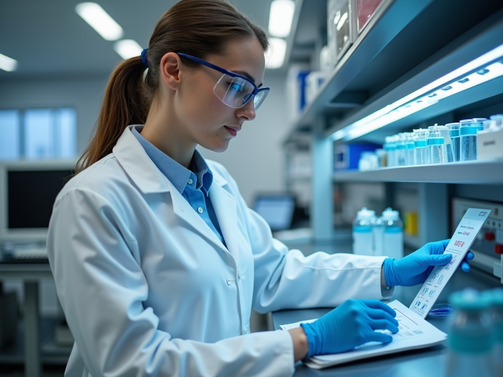 Researcher analyzing fertility preservation trends.