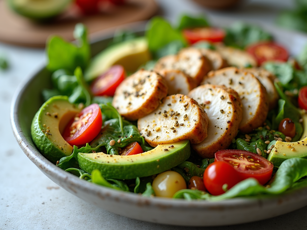 A nutritious salad rich in fertility-boosting nutrients