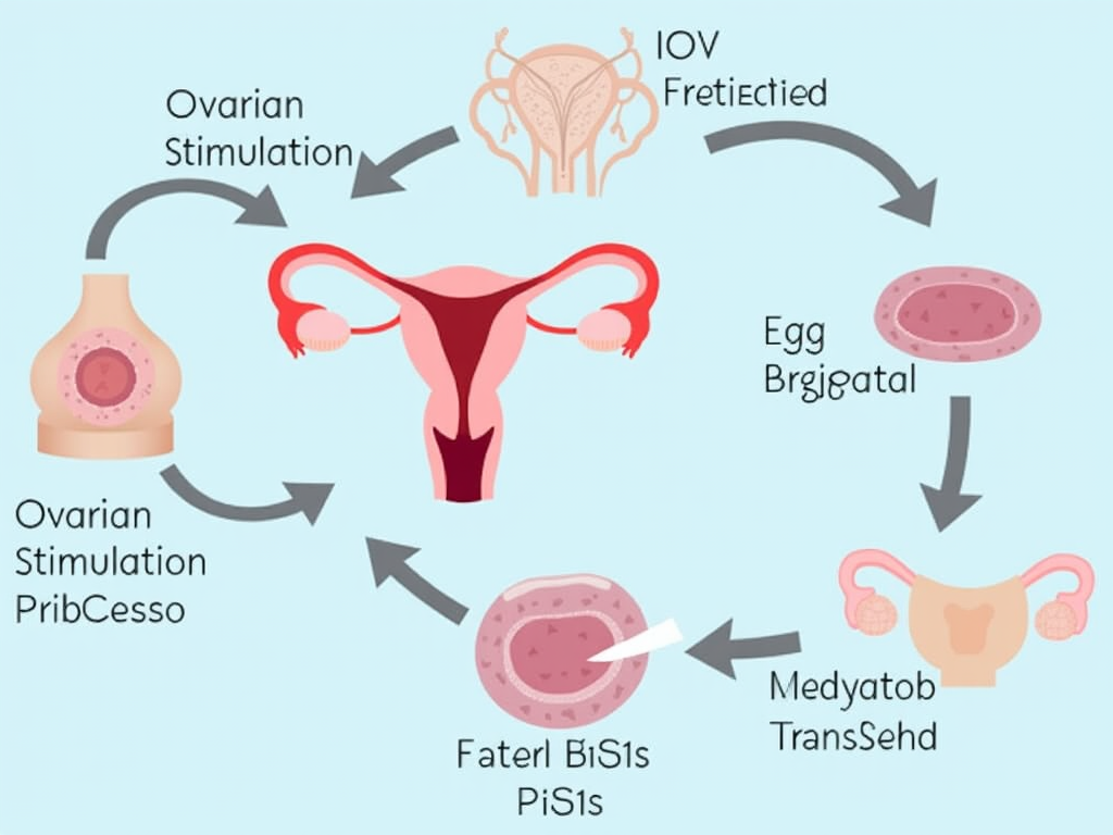 IVF process diagram