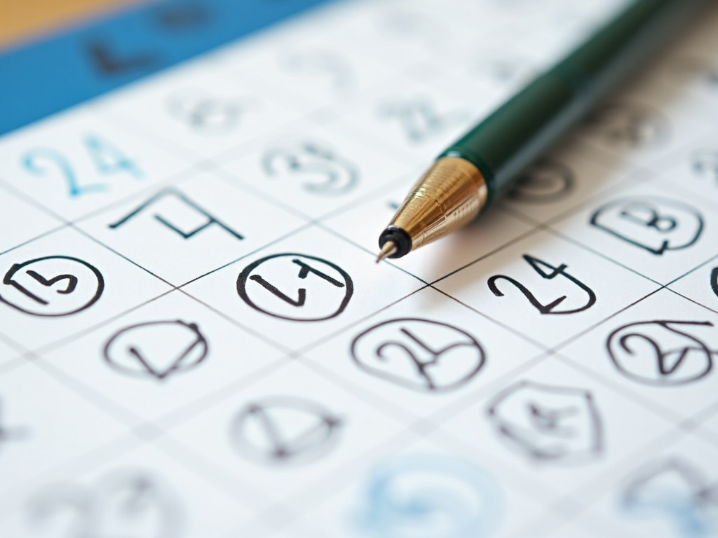 Monitoring schedule for IVF