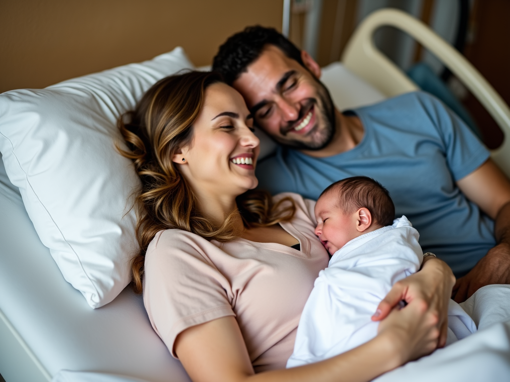 New family with baby after PCOS journey