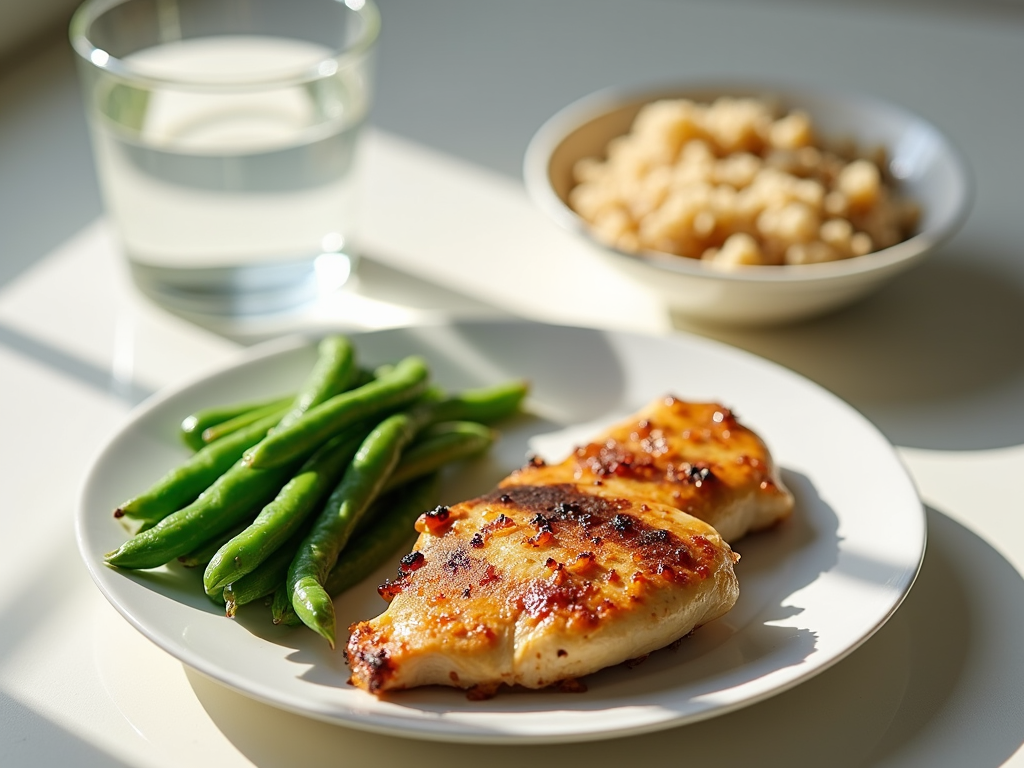 Balanced meal for managing PCOS symptoms