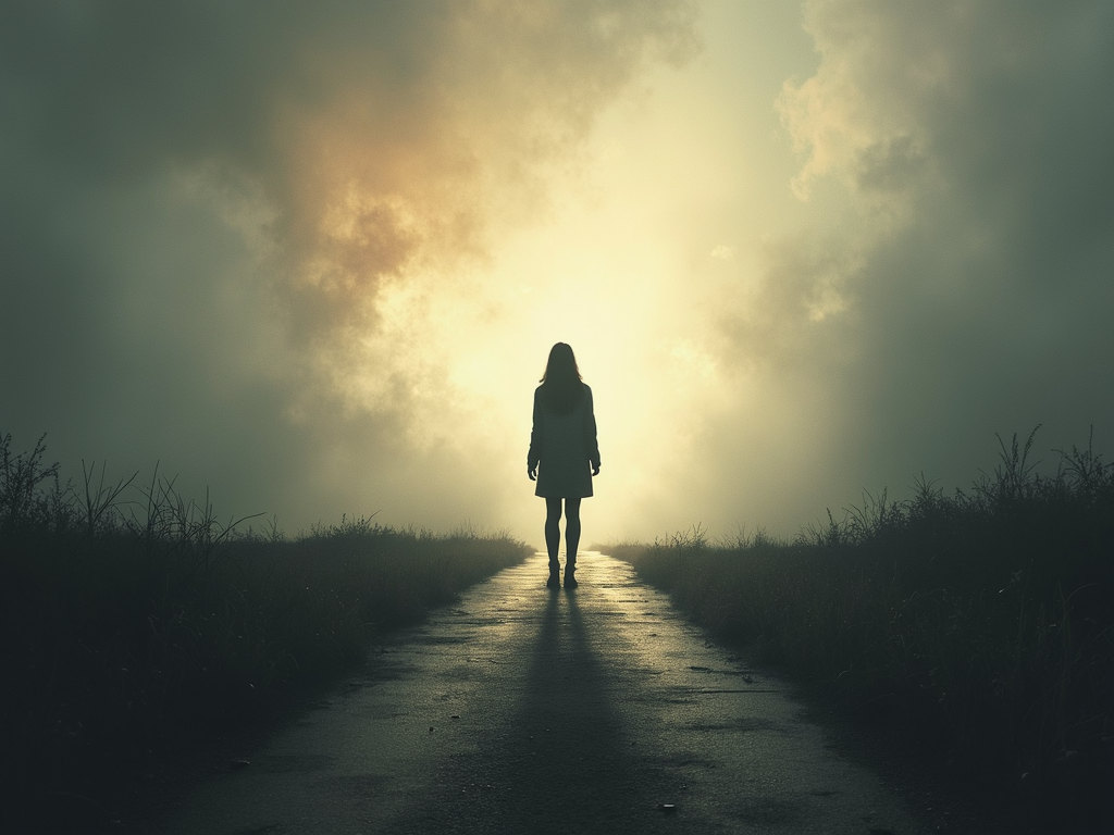 A person at a crossroads, reflecting the emotional decisions in infertility