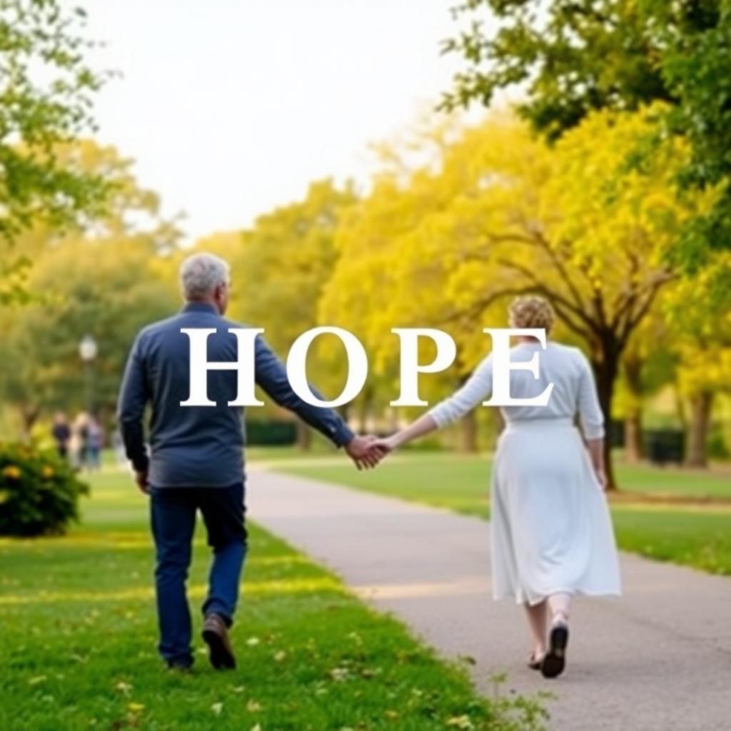 A couple walking together, symbolizing their shared journey through infertility.
