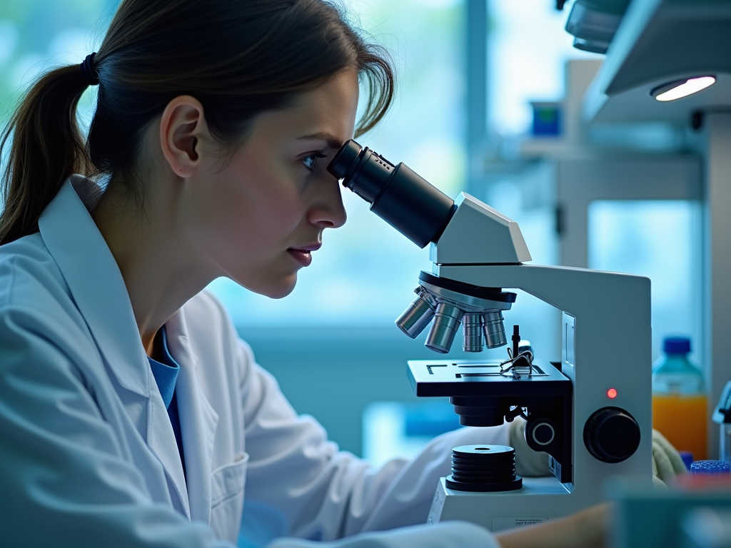 Embryos being cultured in a lab