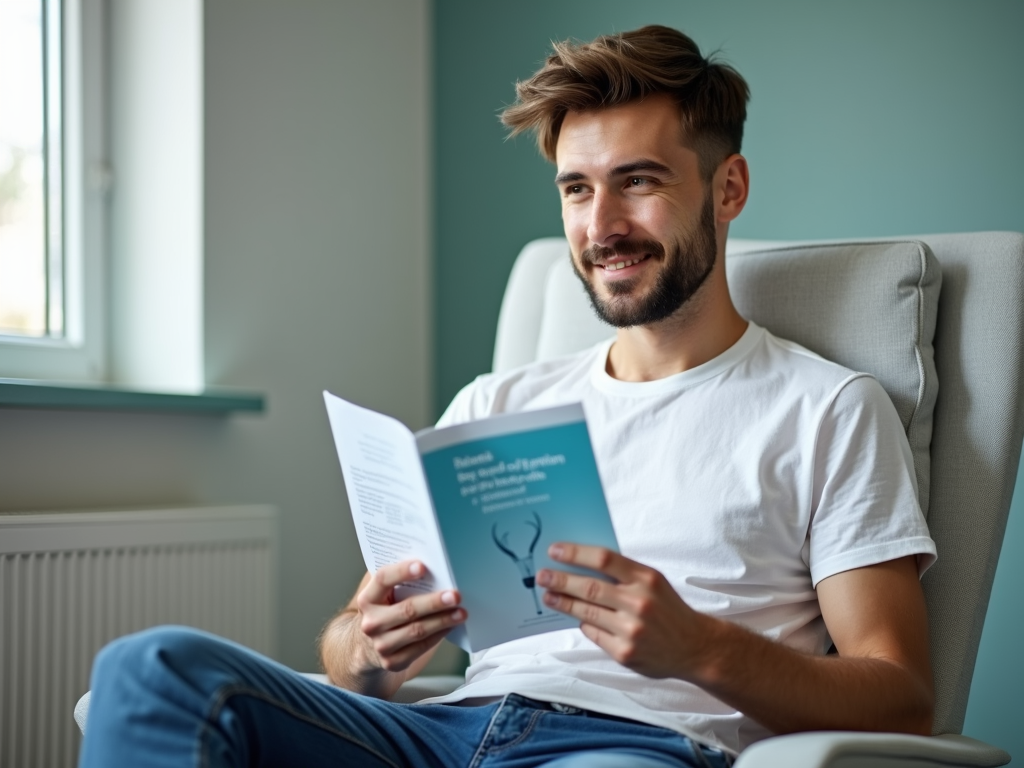 A cancer patient considering sperm banking for future fertility.