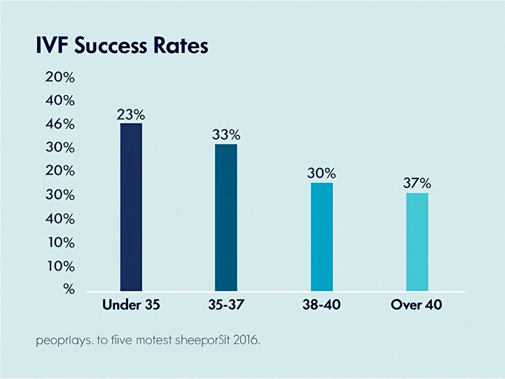IVF success rates by age