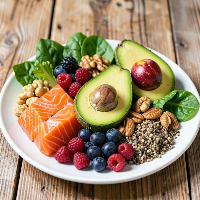 Nutritious meal supporting fertility for women over 40