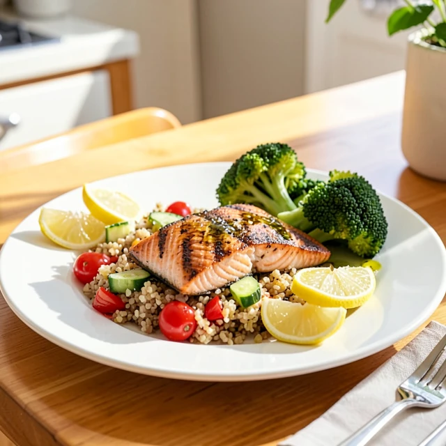 Mediterranean-inspired meal to ease PCOS symptoms