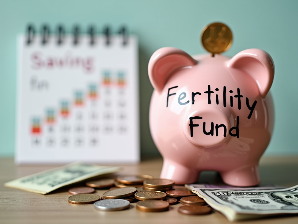 Savings jar for fertility treatments