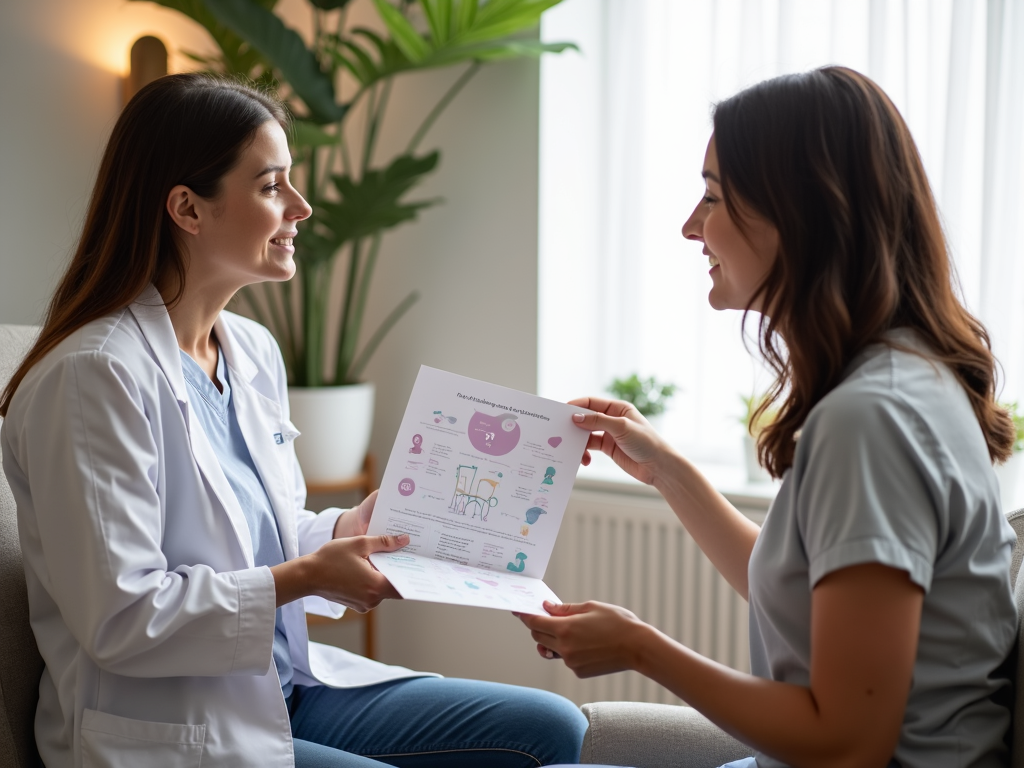 Fertility specialist consultation room