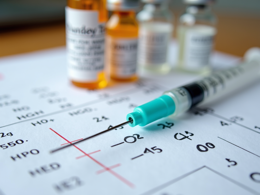 Ovarian stimulation medication setup
