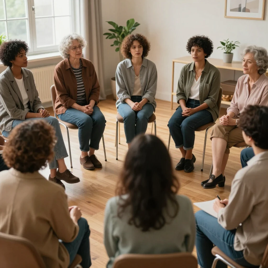 Support group for couples dealing with infertility